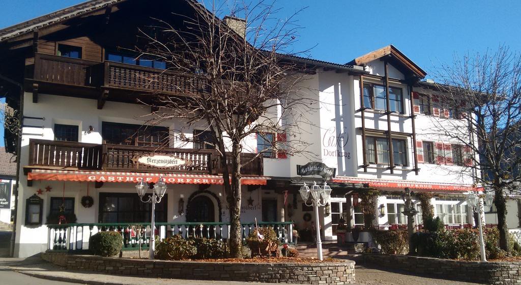 Gasthof Dorfkrug Fulpmes Bagian luar foto